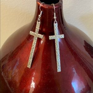 🆕🙏🏻 Trendy Vintage Style Cross Earrings
